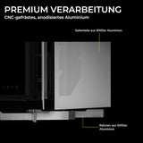 TRYX C-L700N-NN0H-G0W LUCA L70 Midi-Tower Tempered Glass ARGB PC Case - White