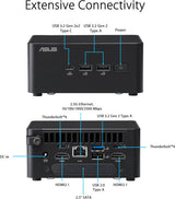 Asus NUC 14 Pro Tall Barebone with Intel 14thGen Core Ultra 5 125H (NPU Support), up to 96GB DDR5 RAM RNUC14RVHU50000UI