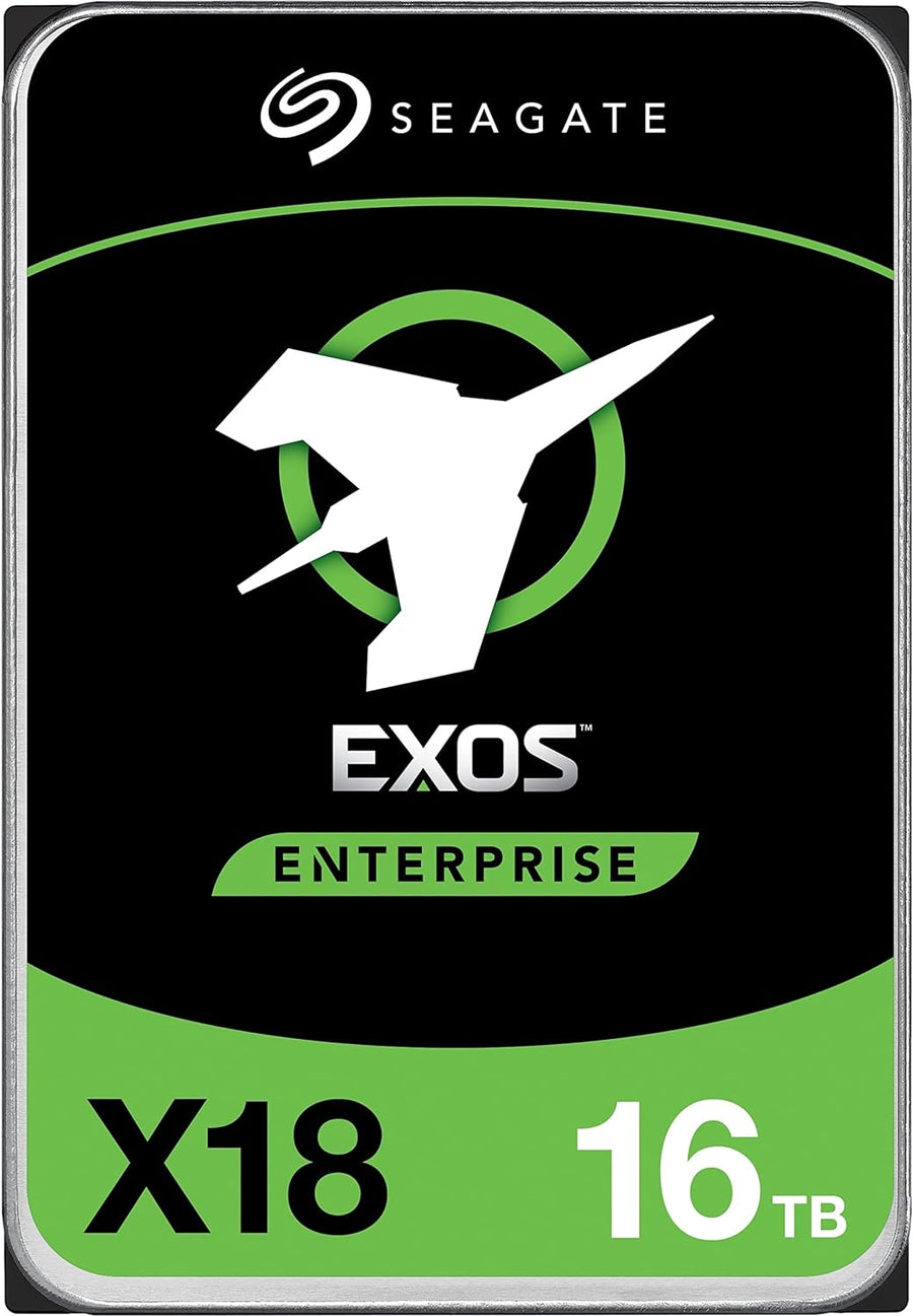 Seagate Exos X18 16TB HDD 3.5" SAS Internal Hard Disk Drive (ST16000NM004JSP)