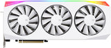 XFX Mercury AMD Radeon RX 9070XT OC Magnetic Air White Edition with RGB 16GB GDDR6 HDMI 3xDP, AMD RDNA 4 RX-97TMARGW9