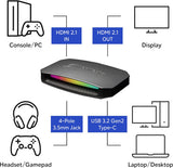 AVerMedia Live Gamer Ultra 2.1-4K Plug & Play Capture Card with VRR and HDR Support for Gaming and Streaming GC553G2
