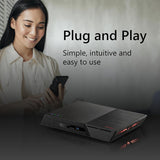 Asustor Flashstor 6 Gen 2 6 Bay NAS, Quad-Core 2.3GHz CPU,10GbE Ports, 8GB RAM DDR5,6x M.2 SSD Slots, (Diskless) FS6806X