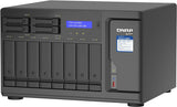 QNAP 12-Bay TurboNAS (8 x 3.5" HDD+ 4 x 2.5" SSD), SATA 6G, Intel Xeon W-1250 6 cores, 16GB DDR4 ECC TVS-H1288X-W1250-16G-US
