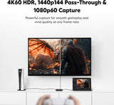 AVerMedia GC311G2 StreamLine MINI Capture Card -4K60 HDR Passthrough, 1080p60 Video Record, Ultra-Low Latency Streaming