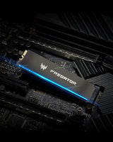 Acer Predator GM7000 1TB NVMe Gen4 Gaming SSD w/ Titanium Micro Nitro Pro M.2 NVMe Heatsink