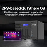 QNAP 8-Bay QuTS hero NAS, Xeon D-1602 2.5GHz, 8GB ECC RAM, 4 x 2.5GbE,  PCIe expansion slot x2 TS-H886-D1602-8G-US