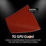Thermal Grizzly TG-GG-100-100-08 TG GPU Guard Gasket 100 × 100 × 0.8 mm Highly Compressible Foam Die Protection