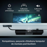 ARCTIC ACPCC00003A Senza 5500GT Mini PC Under Desk mount,AMD Ryzen5 5500GT,16GB DDR4,1TB M.2 SSD,Win11 N Home