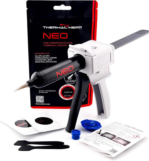 Thermal Hero TH-201250G NEO Series 50g High Thermal Paste w. Paste Gun for BASIC Applications Standard desktop PCs, laptops