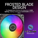 Cooler Master RR-212S-25PZ-R1 Hyper 212 Pro CPU Air Cooler, SickleFlow Edge 120 PWM Fan, Superconductive Composite