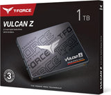 Teamgroup T-Force Vulcan Z 1TB SLC Cache 3D NAND TLC 2.5" SATA3 Internal SSD R/W Speed upto 550/500 MB/s T253TZ001T0C101