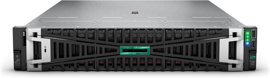 HPE P75332-005 ProLiant DL345 Gen11 9354P 32-Core 1P 4x64GB-R 8SFF 10/25GbE 2x1.92TB NVMe SSD 2x800W PS Rack server