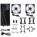 Cooler Master MasterLiquid 240L Core 240mm AIO Liquid Cooler ARGB Sync Gen S Coldplate Pump 120mm PWM MLW-D24M-A18PZ-R1