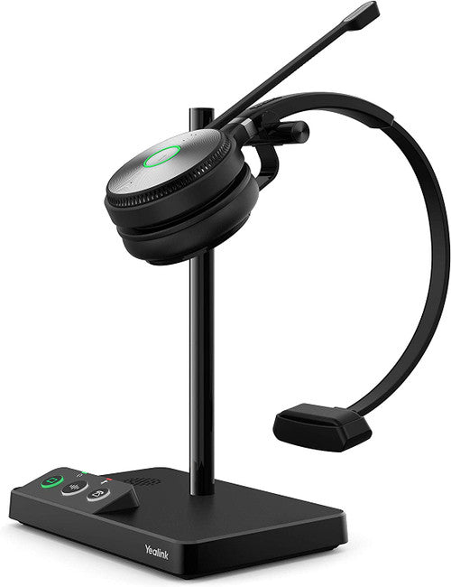 Yealink WH62 Mono UC Wireless Noise Canceling Headset USB Enabled Deskphones Computers