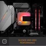 EKWB D-RGB 360mm All-in-One CPU Cooler with EK-Vardar PMW Fans, Water Cooling Compatible Intel & AMD EKAIO360