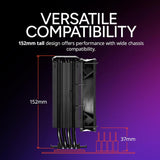 Cooler Master RR-212S-25PZ-R1 Hyper 212 Pro CPU Air Cooler, SickleFlow Edge 120 PWM Fan, Superconductive Composite