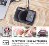 AVerMedia AS311 AI Speakerphone - AI-Powered Noise Suppression, USB Plug and Play, Conference Microphone and Speaker