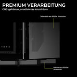 TRYX C-L700N-NN0H-G0K LUCA L70 Midi-Tower Tempered Glass ARGB PC case - Black