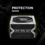 MSI MAG A750BN PCIE5 Gaming Power Supply - PCIE 5.1 Ready - 80 Plus Bronze Certified 750w - Compact Size - ATX PSU