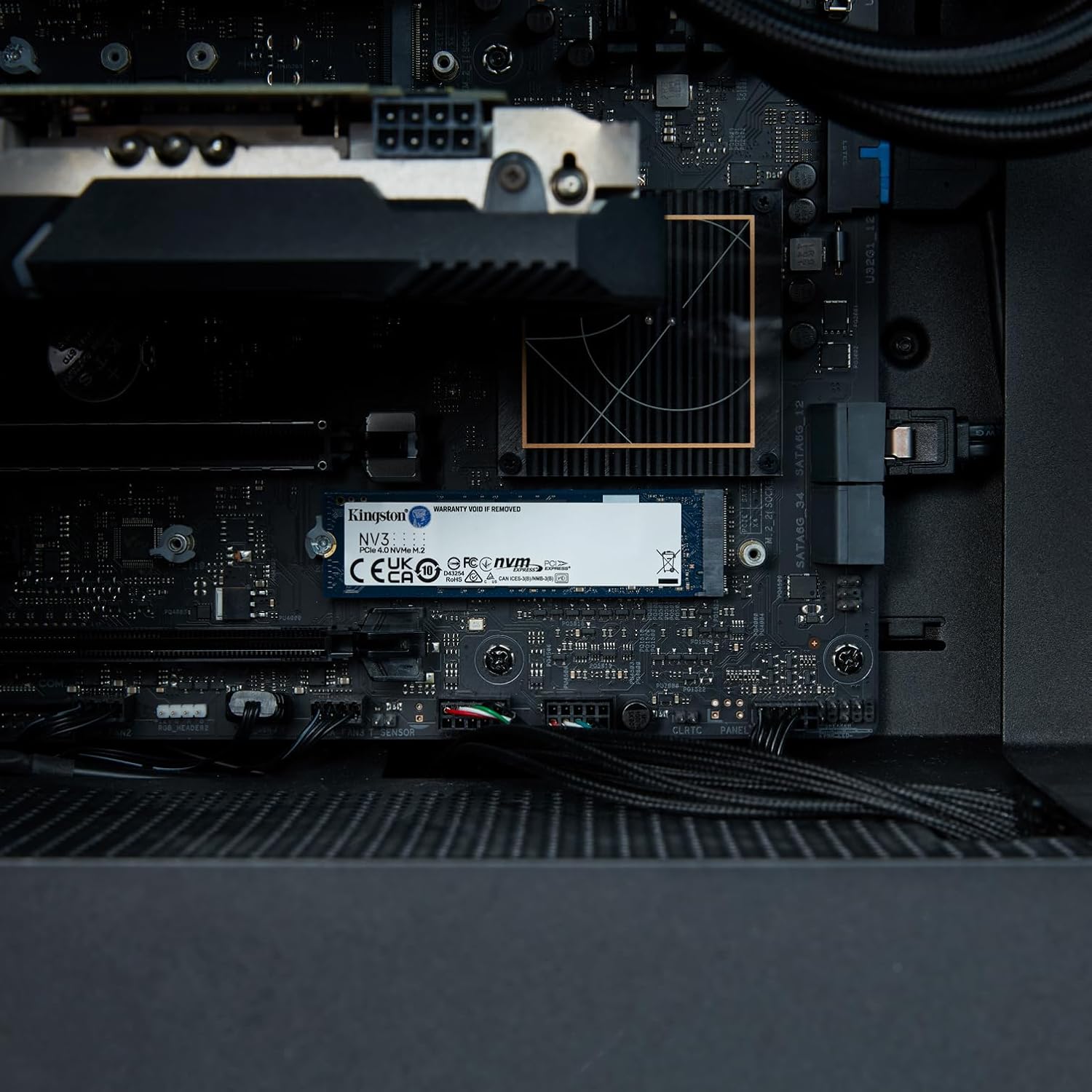 Kingston NV3 1TB M.2 2280 NVMe SSD | PCIe 4.0 Gen 4x4 | Up to 6000