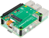 Raspberry Pi M.2 HAT, BOARD ROHS COMPLIANT NVMe drives, AI accelerators to Raspberry Pi 5’s PCIe 2.0 interface SC1166
