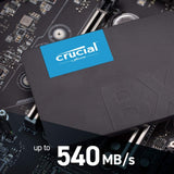 Crucial CT240BX500SSD1 BX500 240GB 3D NAND SATA 2.5-Inch, up to 540MB/s Internal SSD