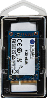 Kingston 256GB KC600 Solid State Drive SSD, mSATA Internal, SATA Desktop PC, Notebook Device Supported SKC600MS/256G