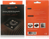 WD WDS480G3G0A 480GB WD Green SATA III 6 Gb/s, 2.5"/7mm Internal Solid State Drive w/ AAAwave Aluminum HDD/SSD Mounting Kit