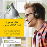 Jabra Engage 65 SE Wireless Headset, Single-Ear (Mono), Advanced Noise-Cancelling Microphone - Black 9653-553-125