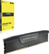 Corsair CMK16GX5M1B5200C40 Vengeance DDR5 RAM 16GB (1x16GB) 5200MHz CL40 Intel XMP 3.0 Computer Memory – Black