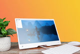 Raspberry Pi Monitor 15.6" Full HD Desktop Display - Red/White SC0940