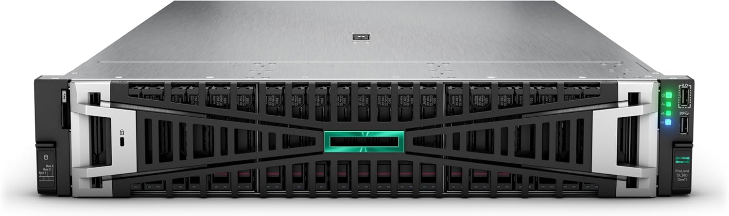 HPE P83293-005 ProLiant DL380 Gen11 4410Y12-Core 1P 2x32GB 8SFFBCM5719 1GbE 2x960GB SATA SSD 2x800W PS Rack Server
