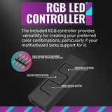Cooler Master MasterLiquid ML240L RGB V2, Close-Loop AIO CPU Liquid Cooler, Gen3 Dual Chamber Pump, SickleFlow 120 PWM ARGB, AMD Ryzen AM5/AM4, Intel LGA1700/1200 MLW-D24M-A18PC-R2