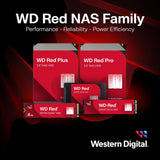 WD WD20EFPX 2TB WD Red Plus NAS Internal Hard Drive HDD - 5400 RPM, SATA 6 Gb/s, CMR, 64 MB Cache, 3.5"