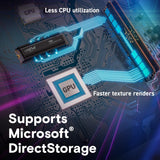Crucial T500 500GB Gen4 NVMe M.2 Internal Gaming SSD, Up to 7200MB/s, Laptop & Desktop Compatible CT500T500SSD8