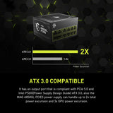 MSI MAG A850GL PCIE 5.1 & ATX 3.1 Gaming Power Supply Full Modular 80 Plus Gold Certified 850W MAGA850GLPCIE5