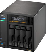 Asustor Lockerstor 4 Gen3 4 Bay NAS, Quad-Core 2.3GHz, 2x 10GbE Ports, 16G ECC DDR5, 4x M.2 SSD Slots (Diskless) AS6804T
