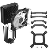 Cooler Master RR-S4KK-20PA-R1 Hyper 212 Halo Black CPU Air Cooler, Dual Loop ARGB, AMD  AM5 | AM4, Intel LGA 1851 | 1700 | 1200