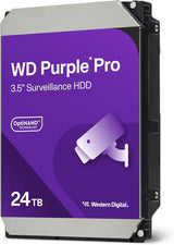 WD WD241PURP 24TB WD Purple Pro Surveillance Internal Hard Drive HDD - SATA 6 Gb/s, 512 MB Cache, 3.5"