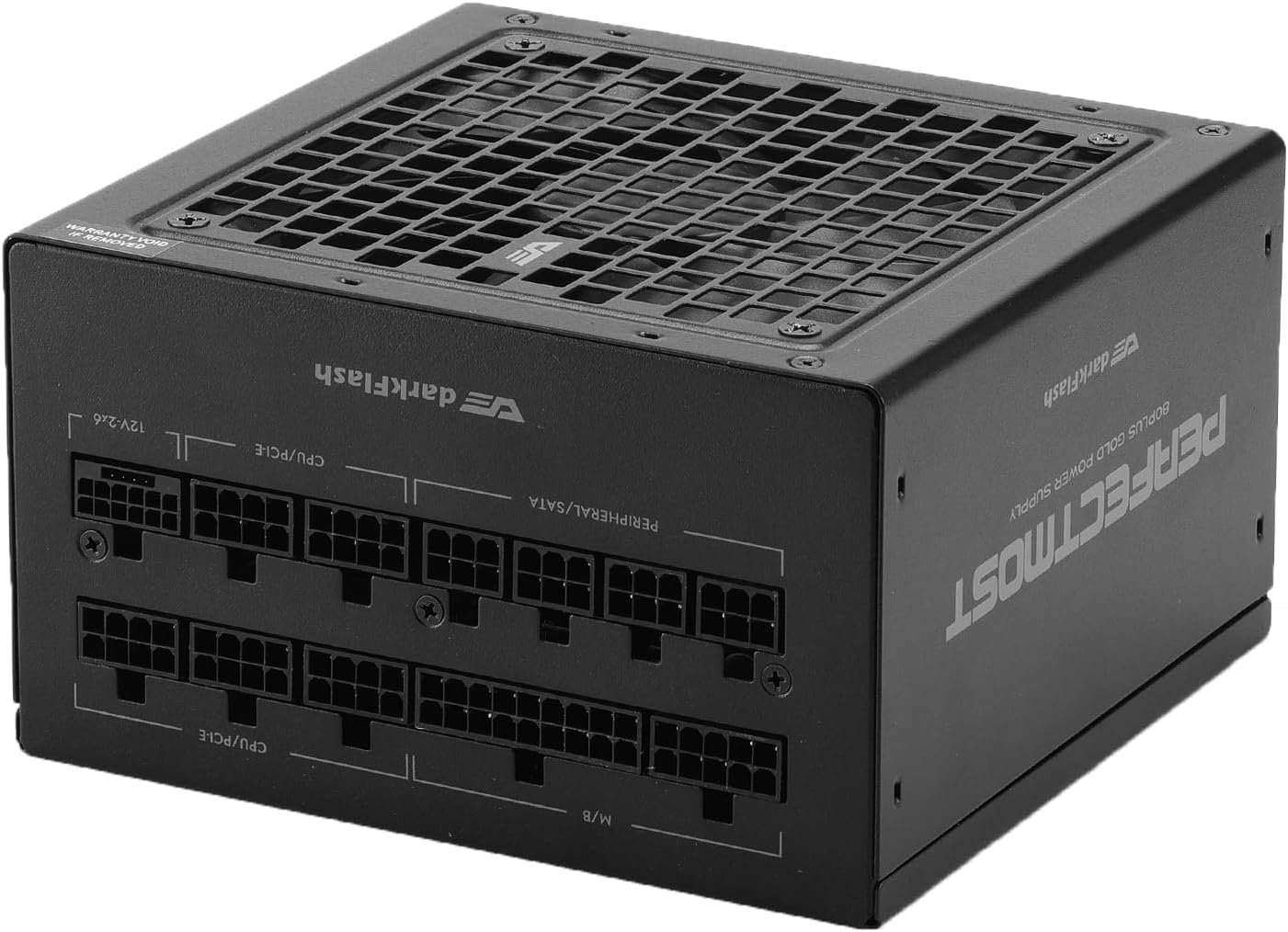 Darkflash DF-PMT-1050-BK PMT1050 Fully Modular Power Supply ATX 3.1& PCIe 5.1  80 Plus Gold Gaming PSU-Black