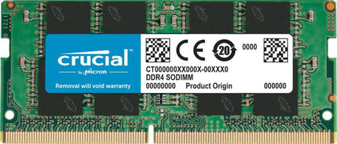 Crucial Single 8GB DDR4 2666 MT/s (PC4-21300) SR X8 SODIMM 260-Pin Memory (CT8G4SFS8266)