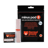 Thermal grizzly TG-MP8-120-20-15-2R Minus Pad 8 Thermal Pad 120x20x1.5mm, High Conductivity compatible SSDs, GPUs (2-Pack)