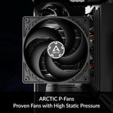 Arctic Freezer 36 CPU Fan Cooler, Intel Socket LGA1700 AMD Socket AM4, AM5 Pressure Optimized Fan ACFRE00121A