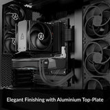 Arctic Freezer 36 All Black CPU Fan Cooler Intel Socket LGA1700,AMD Socket AM4-5 Pressure Optimized Fan ACFRE00123A