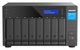 QNAP 8 Bay NAS 12th Gen Intel Core CPU, 64GB DDR4 RAM, 10GbE & 2.5 GbE Networking and PCIe Gen 4 TVS-h874X-i9-64G-US