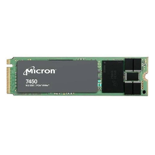 Micron MTFDKBA480TFR-1BC1ZABYYR 7450 PRO 480GB M.2 2280 (PCI Express NVMe 4.0 x4) Read Intensive TAA Compliant SSD