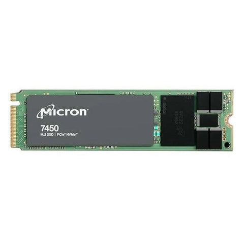 Micron MTFDKBA480TFR-1BC1ZABYYR 7450 PRO 480GB M.2 2280 (PCI Express NVMe 4.0 x4) Read Intensive TAA Compliant SSD