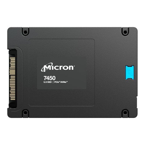 Micron MTFDKCC3T8TFR-1BC15ABYYR 7450 PRO 3.84TB 2.5" U.3 (PCI Express NVMe 4.0 x4) Read Intensive TAA Compliant SSD