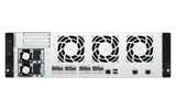 QNAP TS-H1655XEU-RP-8G-US  3U 16-Bay short-depth Rackmount NAS/iSCSI IP-SAN,12 x 3.5" SATA +4 x E1.S,Intel Atom C5125 8C