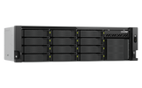 QNAP TS-H1655XEU-RP-8G-US  3U 16-Bay short-depth Rackmount NAS/iSCSI IP-SAN,12 x 3.5" SATA +4 x E1.S,Intel Atom C5125 8C